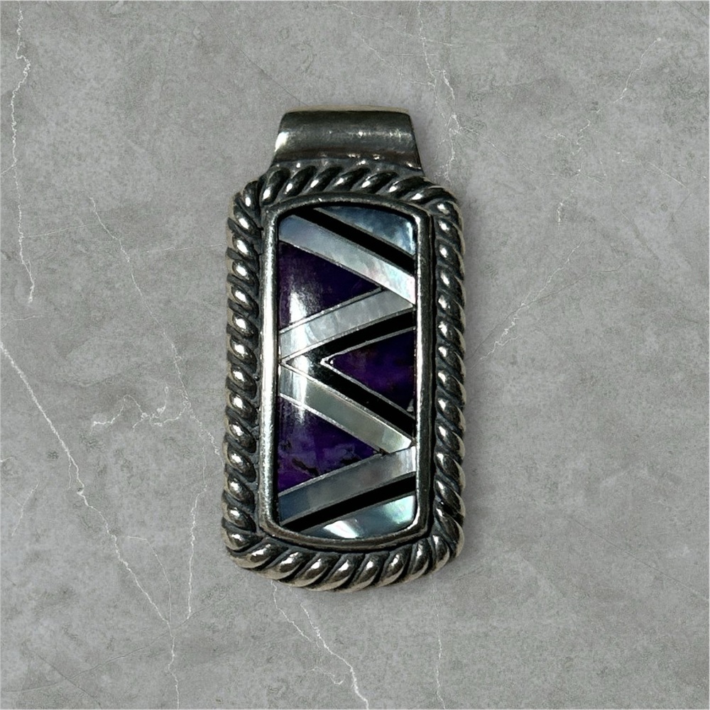 Carolyn Pollack Relios Sterling Silver Pendant No Chain